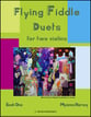 Flying Fiddle Duets for Two Violins #1 Violin Duet Book cover